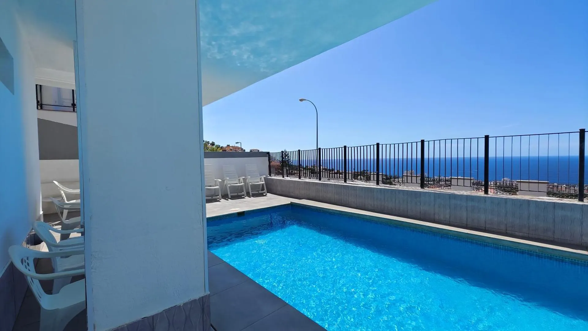 Luxury Villa With Fantastic Ocean Views And Private Pool 아데제 스페인